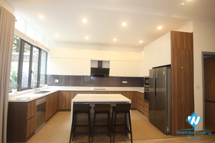 Fully furnished house for rent in Ciputra Compound, Tay Ho, Ha Noi